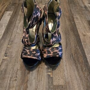 Leopard Print Women's Heels